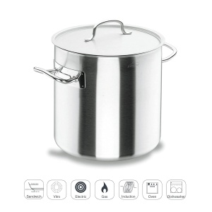 Oala cu capac LACOR 50120, 20 cm, argintie - Img 3
