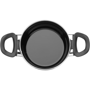 Oala cu capac Silit Modesto Line 16cm 13L Negru Inductie Silargan - Img 3