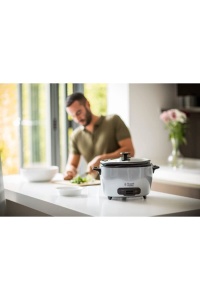 Oala de gatit cu aburi Russell Hobbs 5l, 1000W, cu functie de mentinere la cald - Img 6