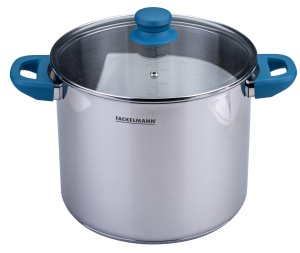 Oala Fackelmann Essential 24cm 9L Inox Manere Ergonomice