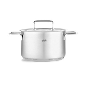 Oala inox Fissler Pure Collection 20 cm 36L capac metalic compatibila inductie - Img 2