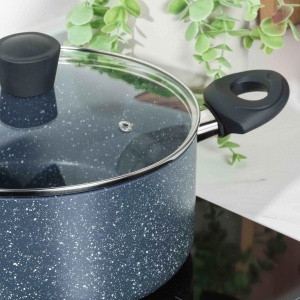 Oala Russell Hobbs Nightfall Stone 28 cm, Antiaderenta, Inductie - Img 4
