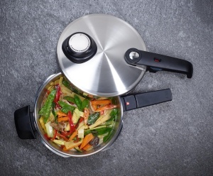 Oala sub presiune Fissler Vitavit Premium 4,5 L, inox, 22 cm, 4 garstufe - Img 4