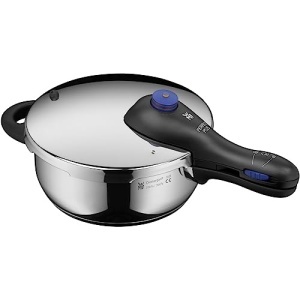 Oala sub presiune WMF Perfect Plus 3L Cromargan Inductie 2 nivele gatire - Img 11