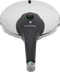 Oala sub presiune WMF Perfect Premium One Pot Inductie 65l Oala sub presiune 22 cm Cromargan din otel inoxidabil lustruit 2 setari de caldura buton al - Img 3