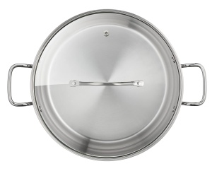 Oala Tefal Intuition XL 36 cm 175 l Inox Compatibila cu Inductie Capac din Sticla - Img 9