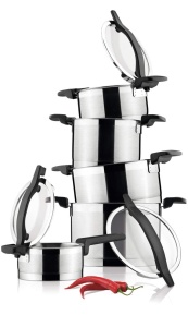 Oala Tescoma ULTIMA cu capac, 20 cm, 4.0 l, inox - Img 9