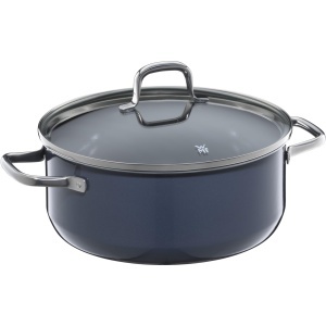 Oala WMF Fusiontec Essential 24 cm 44L Inductie Albastru Inchis - Img 1