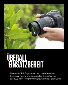 Obiectiv Canon RF 28-70mm F2.8 STM, Stabilizator de imagine, Compact - Img 10