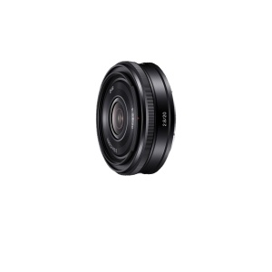 Obiectiv cu unghi larg Sony SEL-20F28 (distanta focala fixa, 20 mm, F2.8, APS-C, potrivit pentru A6700, A6600, A6400, A6100, ZVE10, montura E) negru