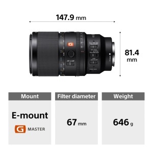 Obiectiv foto Sony FE 100mm F2.8 STF GM OSS, Bokeh extrem de moale, Autofocus, Stabilizare imagine - Img 3