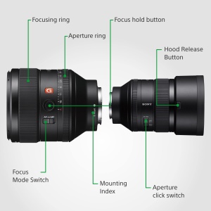 Obiectiv foto Sony SEL85F14GM, 85mm F1.4, Premium, E-Mount - Img 10