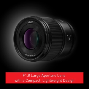 Obiectiv Panasonic LUMIX S-S35E 35mm F1.8, Weitwinkel, Compact, Usor - Img 9