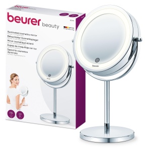 Oglinda cosmetica Beurer BS 55 LED 7x marire functie de reglare a luminii