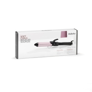 Ondulator BaByliss C332E 32mm, 10 temperaturi, negru si roz - Img 6