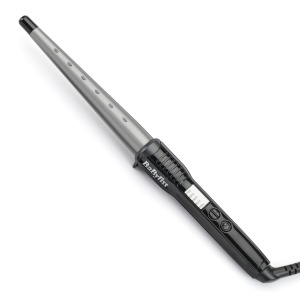 Ondulator BaByliss Curling Wand Pro, 25-13 mm, 5 temperaturi, ceramic