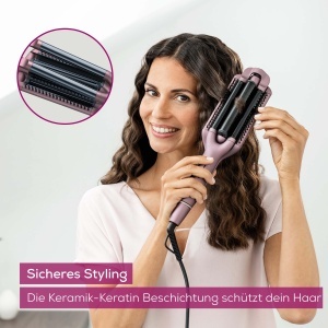 Ondulator Beurer HT 65, 4 stiluri de ondulare, temperatura 160-210C, protectie keratin - Img 5