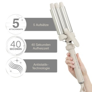 Ondulator de par 5 in 1 Remington Trendology CI41MS5, afisaj LED, 130-210C, tehnologie antistatica - Img 4