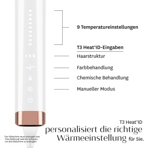 Ondulator de par T3 Curl ID 32 mm, tehnologie HeatID, 9 trepte de temperatura - Img 2