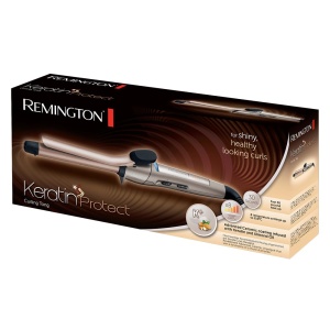 Ondulator Remington CI5318, 19mm, Keratin Protect, 210C, cu cleste, culoare brown - Img 3