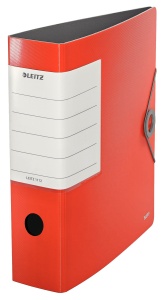 Ordner Multifunctional Leitz 180 Solid, A4, Hellrot, 8,2 cm, Gummiband