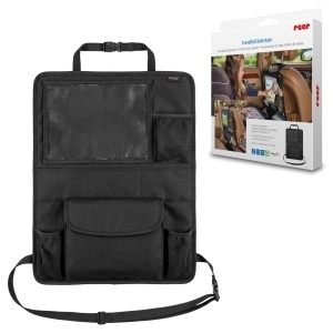Organizer auto reer TravelKid Entertain cu fereastra pentru tableta, 56 x 43 cm