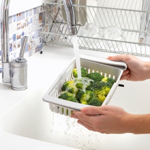 Organizer pentru frigider Generico InnovaGoods, ajustabil, 2 sertare, multicolor - Img 7