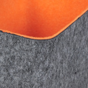 Organizer pentru sertare Relaxdays, set 5 piese, 3 dimensiuni, griorange - Img 7
