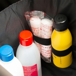 Organizer portbagaj InnovaGoods, 55L, 3 compartimente, negru - Img 7