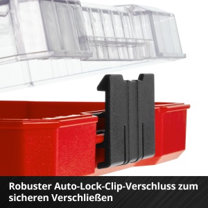 Original Einhell M-CASE 42 buc. Set de biti (biti de 25 mm, biti de 50 mm, suport magnetic, cheie tubulara, suport de biti cu eliberare rapida incl. cutie de depozitare) - Img 6