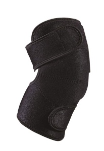 Orteza termica pentru genunchi Jocca Thermo Kniebandage, reglabila, baterii AA