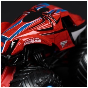 Pachet 2 Camioane Monster Jam Marvel 164 - Spider-Man, Thor, Captain America - Img 4