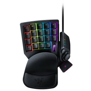 Pad de gaming Razer Tartarus V2, 32 taste programabile, iluminare RGB, negru