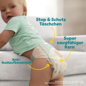 Pampers Baby-Dry Marimea 4, 204 Pachete, 9kg-14kg, 100 Protectie Impotriva Scurgerilor - Img 6
