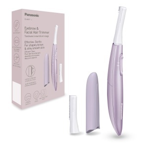 Panasonic ES-WF71 Trimmer facial si pentru sprancene femei cap flexibil otel inoxidabil hipoalergenic mov