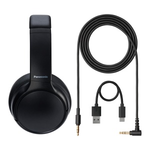 Panasonic M600B, casti wireless cu ANC hibrid, design pivotant peste ureche, Bluetooth 5.3, microfon incorporat, redare de pana la 65 de ore, XBS Deep, USB-C, negru - Img 8