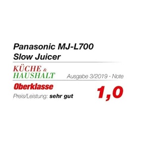 Panasonic Slow Juicer MJ-L700KXE Mat Negru 75 mm Deschidere Larga - Img 15