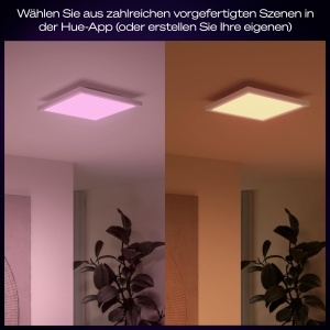 Panou LED Philips Hue White Color Ambiance Surimu 60x60cm 16 milioane de culori dimmabil control prin aplicatie - Img 4