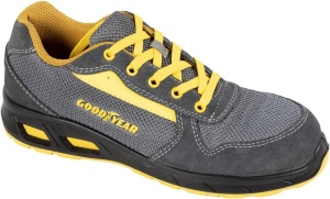 Pantofi de protectie Goodyear Metallfreie, S1P, marimea 39, culoare negrugalben - Img 6