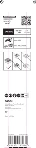 Panza fierastrau sabie Bosch EXPERT S1243HM, pentru caramizi goale, lungime 300 mm - Img 4