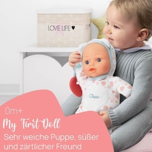 Papusa Chicco cu Inima Moale, Beisser pentru Dinti, Lavabila, Roz - Img 2