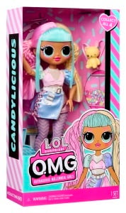 Papusa de Moda L.O.L. Surprise OMG Candylicious cu Outfit - Img 5