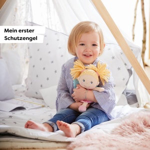 Papusa din material textil HABA Schutzengel Finja 20 cm lavabila pentru bebelusi si copii mici - Img 5