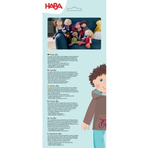 Papusa din Tesatura HABA Lian, 30 cm, Lavabila, pentru Copii de la 18 Luni - Img 8