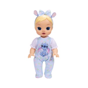Papusa Disney Darlings Stitch Blonde, 33 cm, cu accesorii si efecte sonore