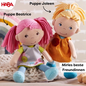 Papusa HABA Mirle 20 cm, din poliester, cadou elegant pentru bebelusi - Img 7