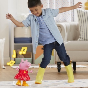 Papusa interactiva Peppa Pig, 30.5 cm, cu sunete si melodii - Img 5