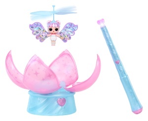 Papusa L.O.L. Surprise Magic Flyers - Snowflake, cu 1 Papusa si 1 Bagheta, Culoare Roz - Img 2