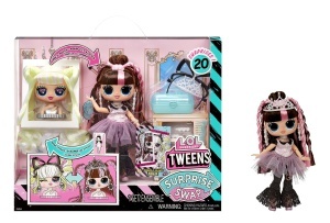 Papusa L.O.L. Surprise Tweens Surprise Swap - Bronze-2-Blonde Billie, 20 surprize, stil unic