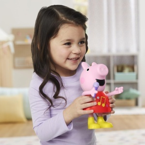 Papusa Peppa Pig care vorbeste si canta, 20 cm, cu 4 melodii, pentru copii de la 3 ani - Img 9